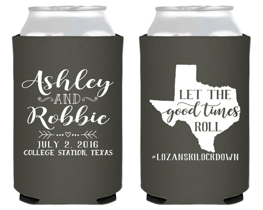 Let the Good Times Roll Can Coolers #1508