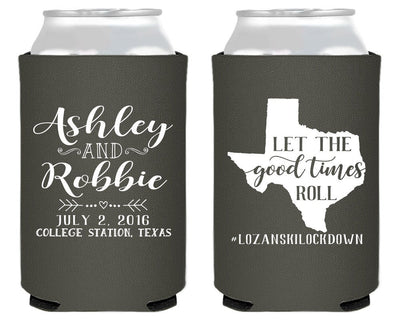 Let the Good Times Roll Can Coolers #1508