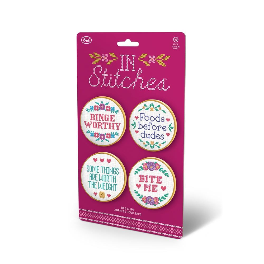 IN STITCHES BAG CLIPS