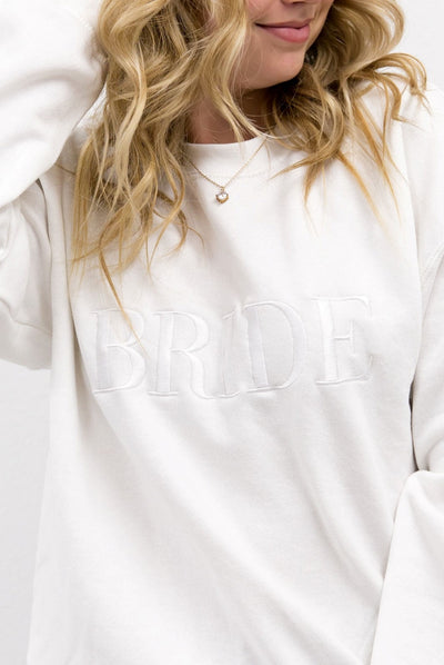 BRIDE Embroidered Sweatshirt