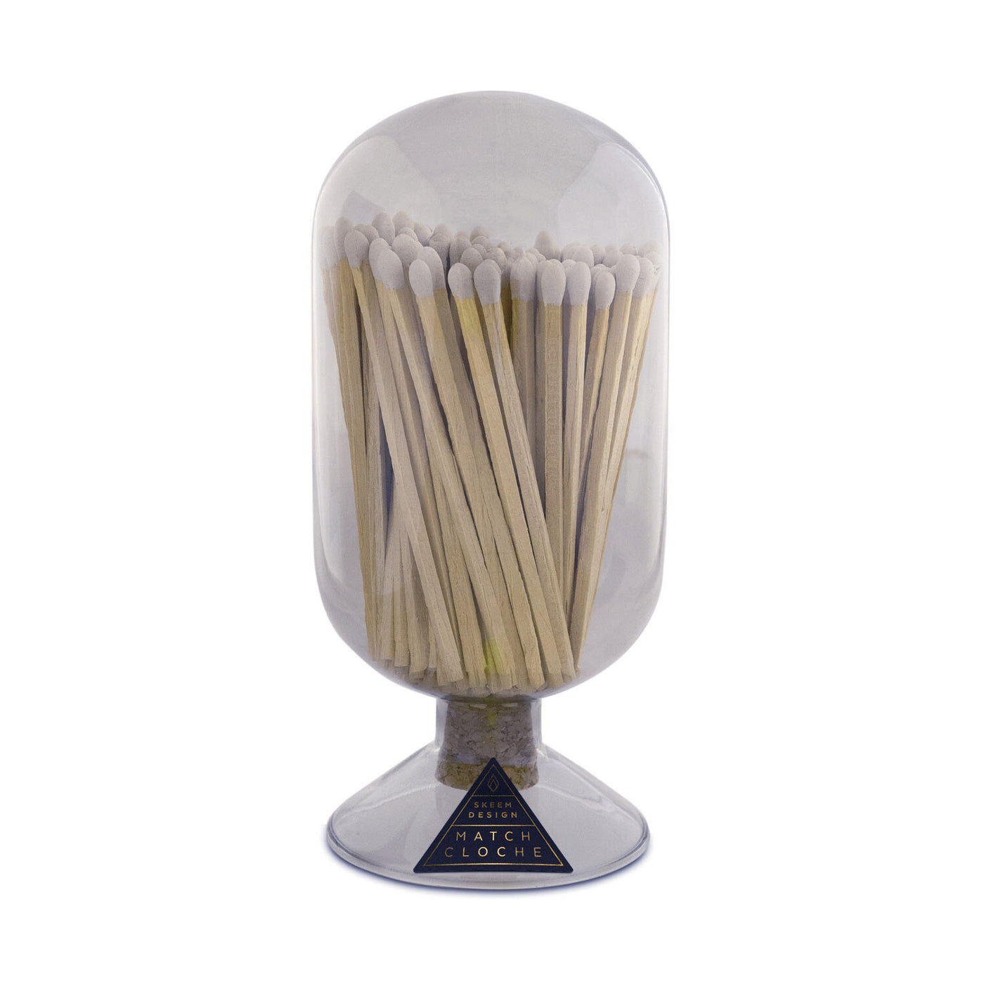 Smoke Match Cloche - White