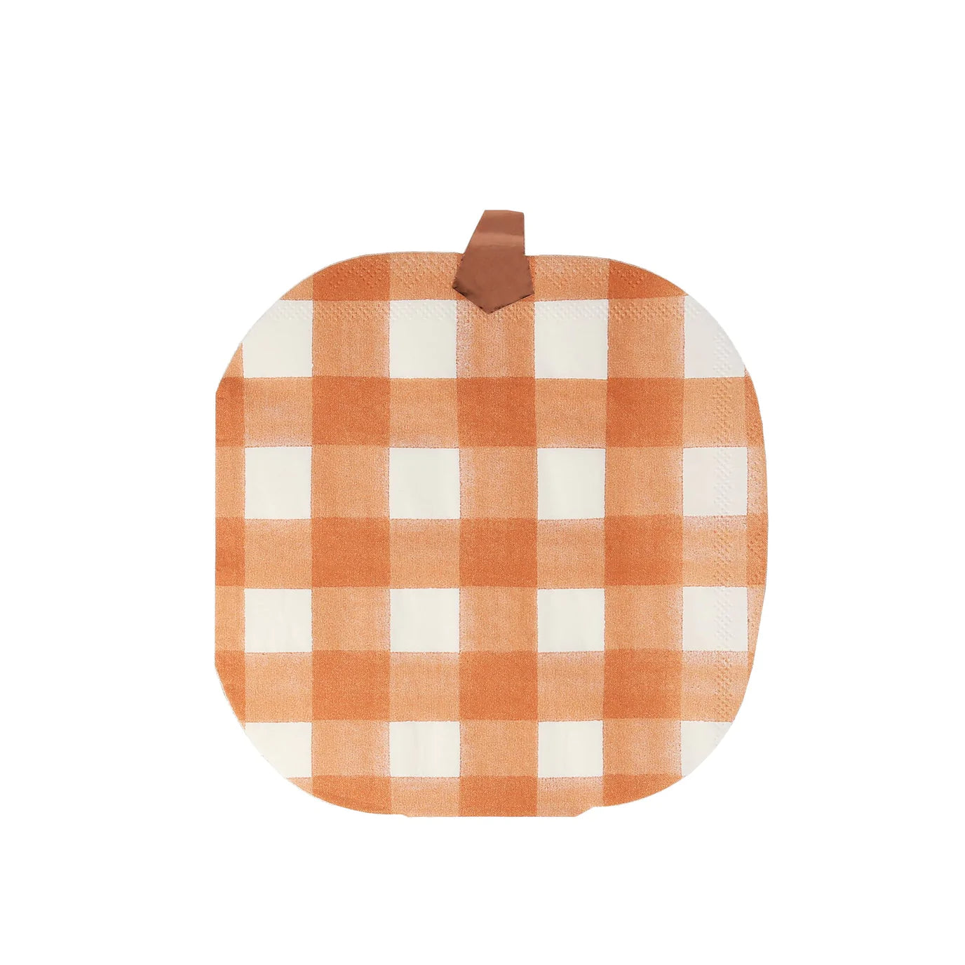 Gingham Pumpkin Napkins (16)
