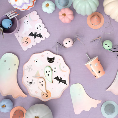 Pastel Halloween Dinner Plates (8)