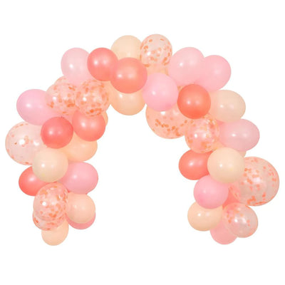 PINK BALLOON GARLAND & STREAMERS KIT