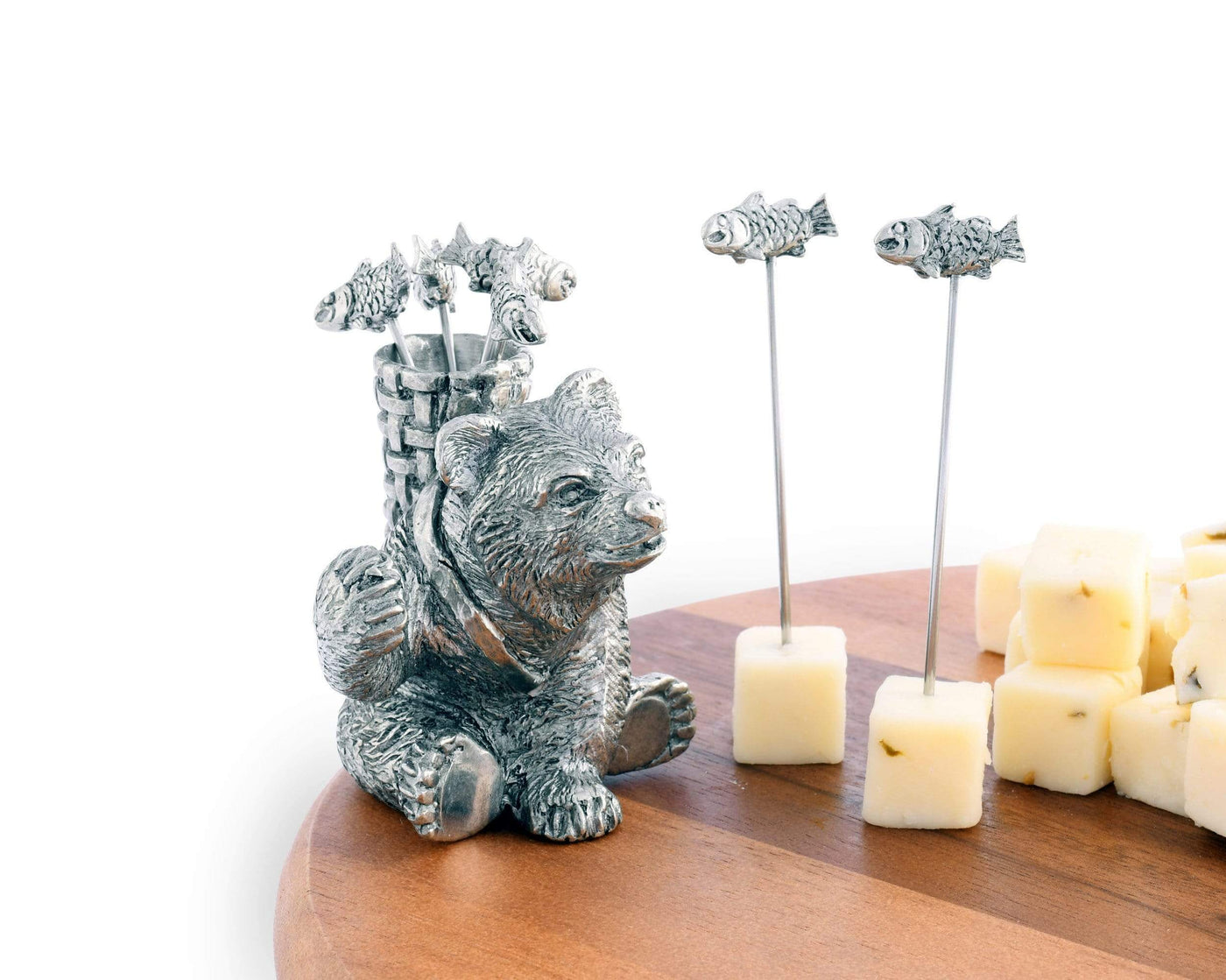 Camping Bear Cheese Picks